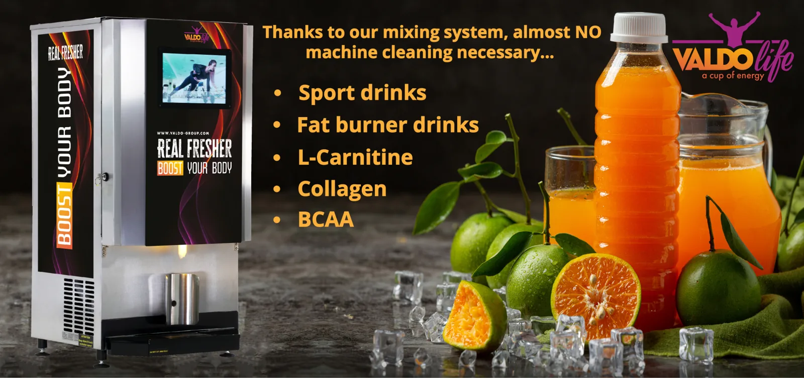 RealFresher — boissons sportives